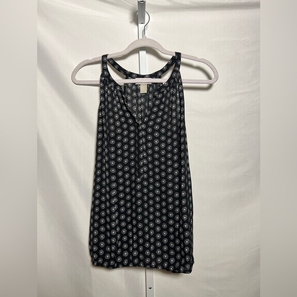 Loft Women’s Racerback Tank Top Star Burst Pattern - Picture 1 of 6